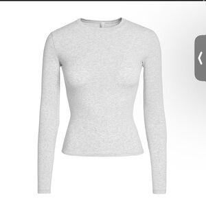 SKIMS cotton jersey long sleeve